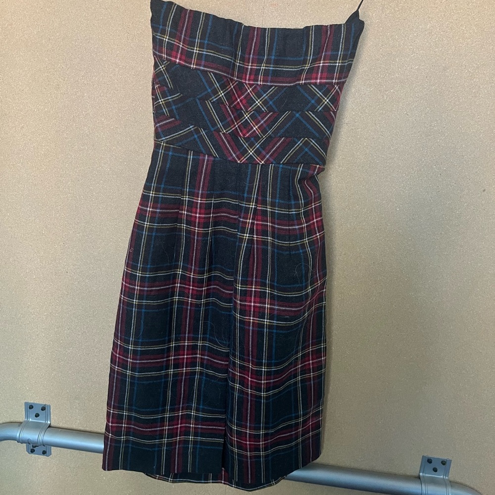 Bitten Dress Plaid